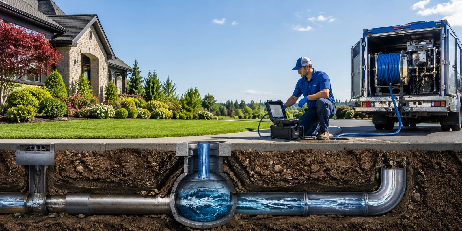 Drainage restoration information for Riverbank, CA